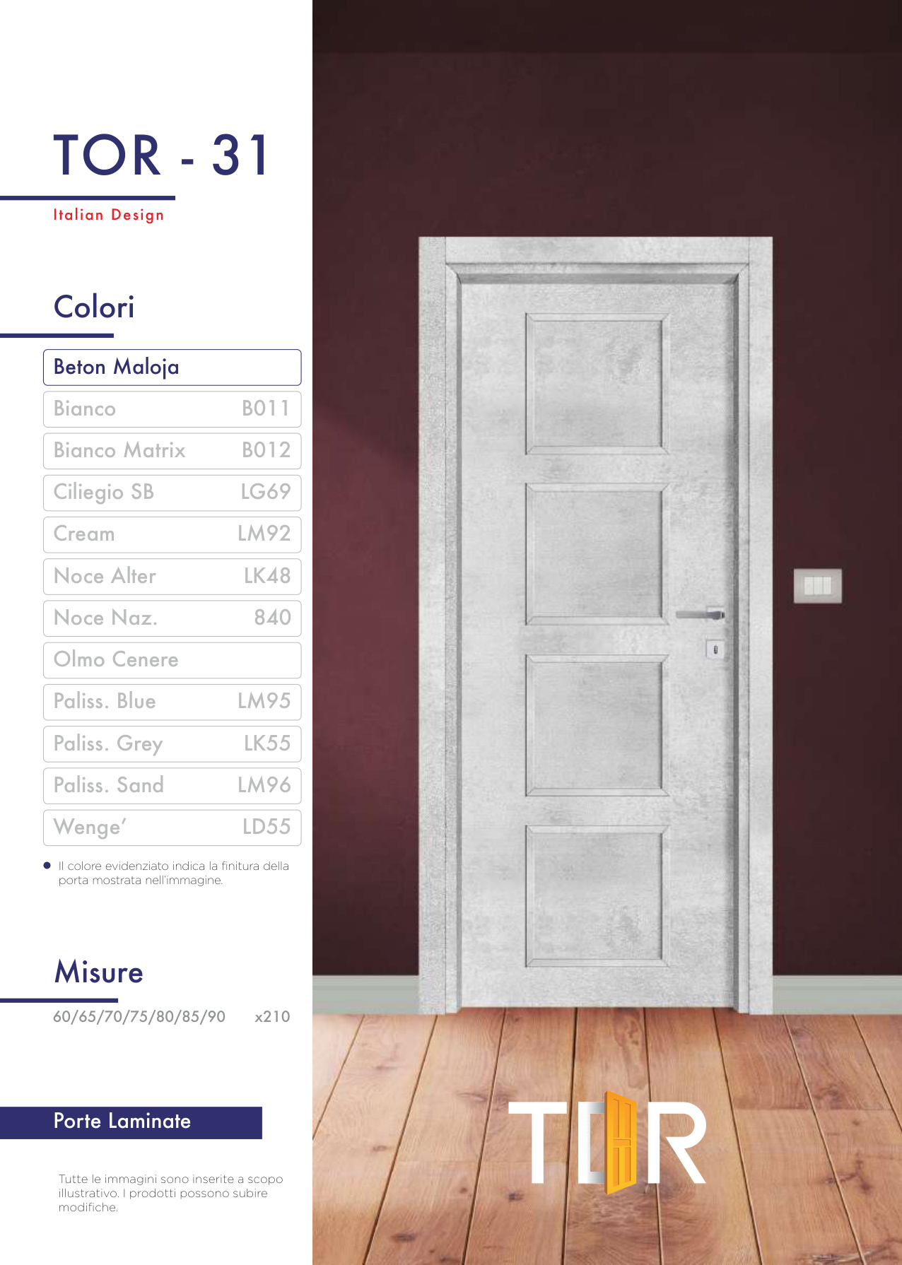 Porte Laminate